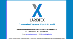 Desktop Screenshot of lariotex.com